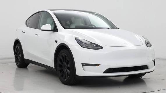 TESLA MODEL Y 2021 5YJYGDEE5MF175846 image